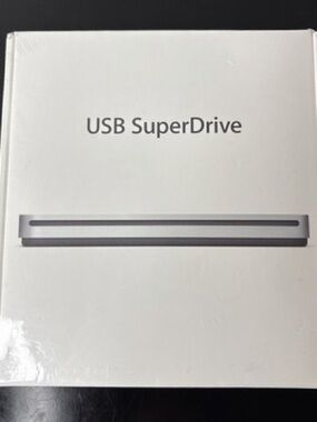 USB SuperDrive External Optical Drive - Silver